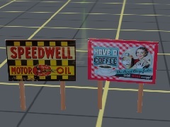Billboardy Speedwell a Have a Coffee
